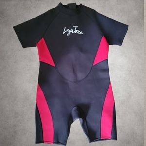 LayaTone Wetsuits Shorty Men Women 3mm Neoprene Suits Adults Scuba Diving Surfin